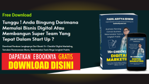 GRATIS ! Ebook 15+ Checklist Digital Marketing